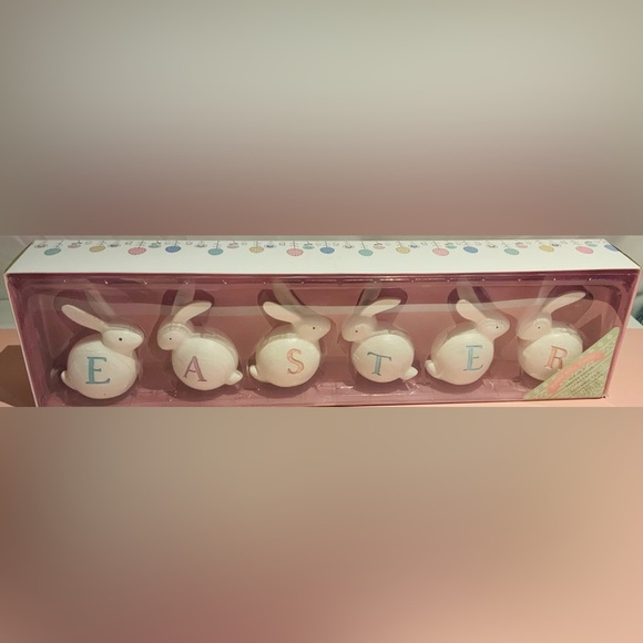 Easter Bunny Figurines Set - Picture 7 of 8